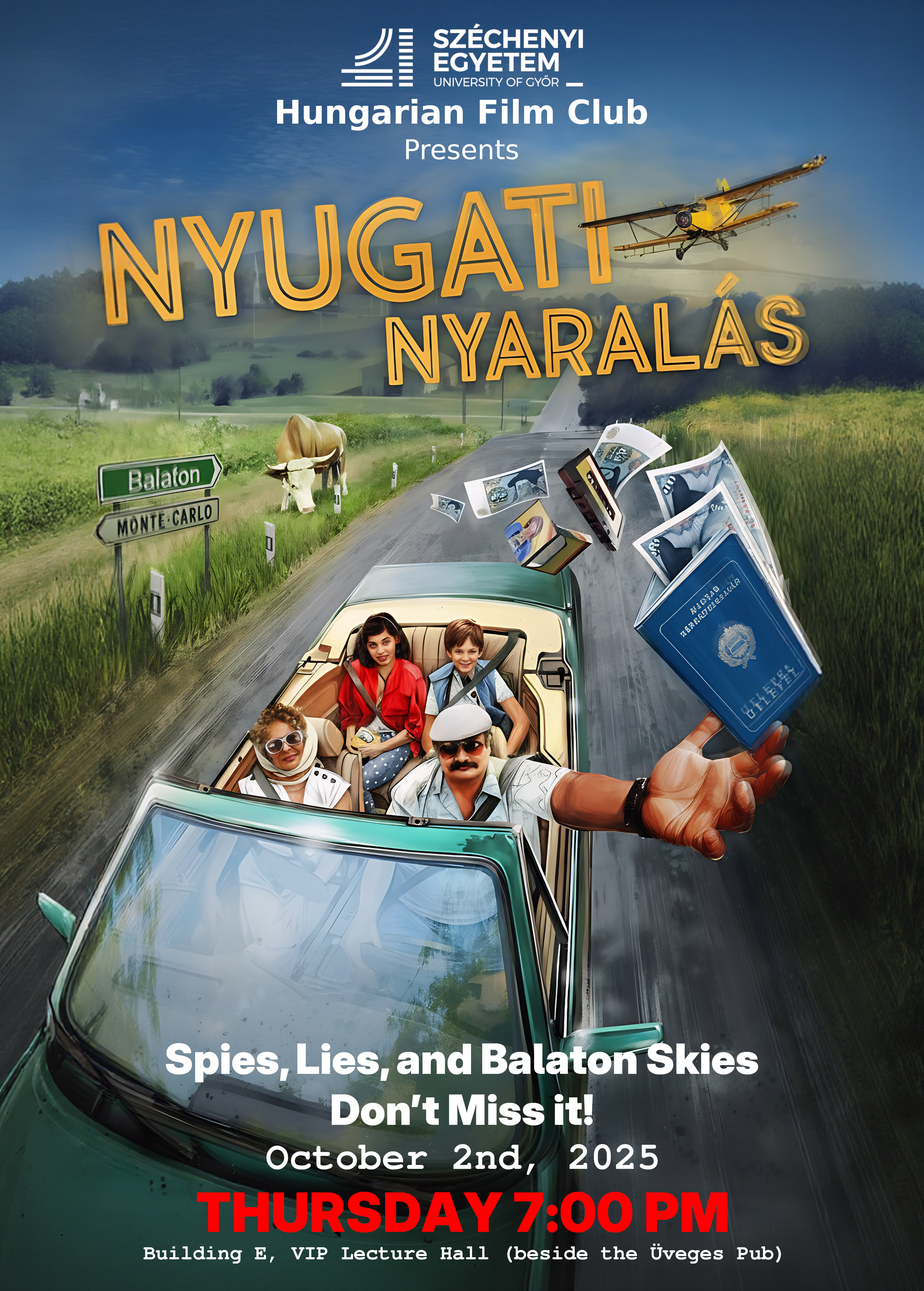 Széchenyi University - Hungarian Film Club - Riviera East 